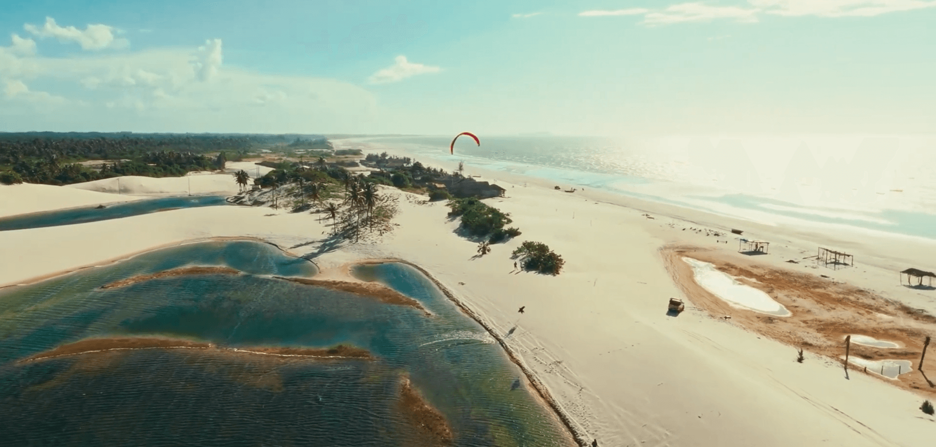Praia do Preá, Looping Kite School